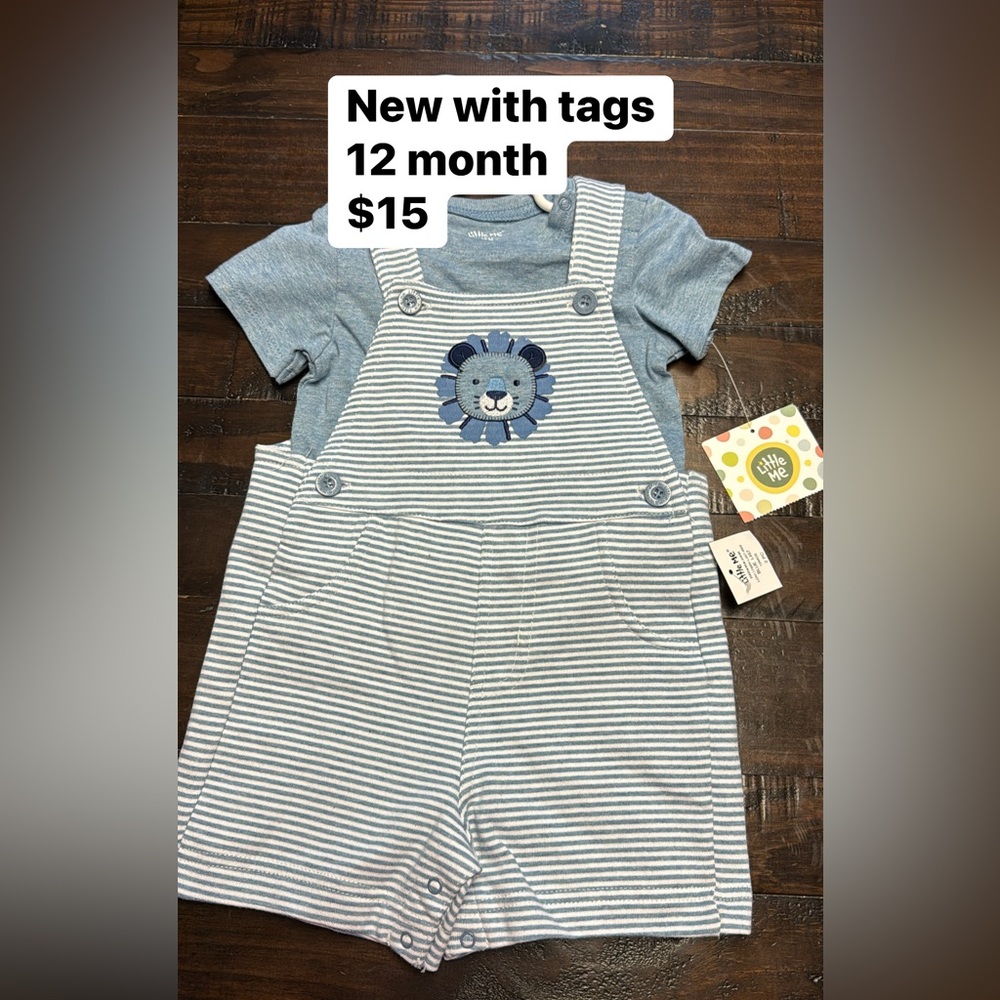 Little Me Overall Set